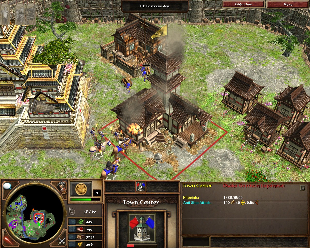 Pantallazo de Age of Empires III: The Asian Dynasties para PC
