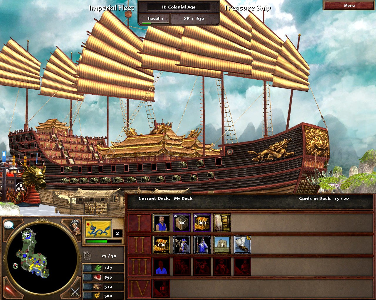 Pantallazo de Age of Empires III: The Asian Dynasties para PC