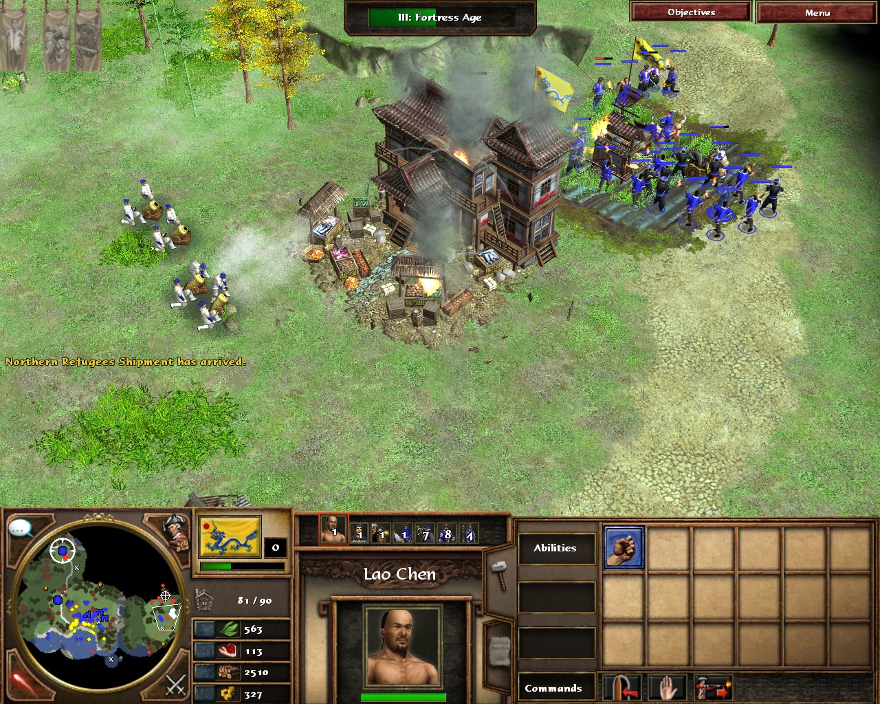 Pantallazo de Age of Empires III: The Asian Dynasties para PC