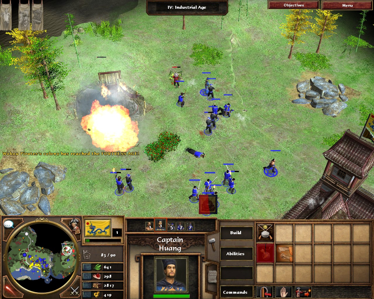 Pantallazo de Age of Empires III: The Asian Dynasties para PC