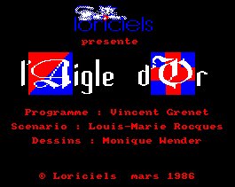 Pantallazo de Aigle D'or, L' para Amstrad CPC