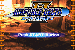 Pantallazo de AirForce Delta II (Japonés) para Game Boy Advance