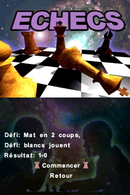 Pantallazo de Ajedrez: Sigue entrenando tu cerebro para Nintendo DS