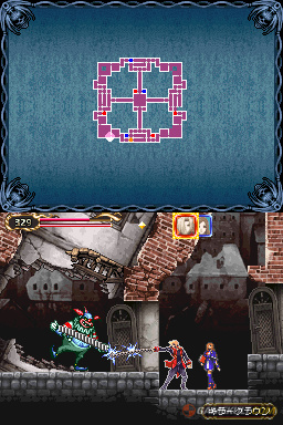 Pantallazo de Akumajou Dracula: Gallery of Labyrinth (Japonés) para Nintendo DS