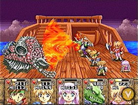 Pantallazo de Albert Odyssey Gaiden: Legend of Eldean (Japonés) para Sega Saturn