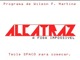 Pantallazo de Alcatraz A Fuga Impossivel para MSX