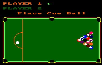 Pantallazo de Alex Higgins World Pool para Amstrad CPC