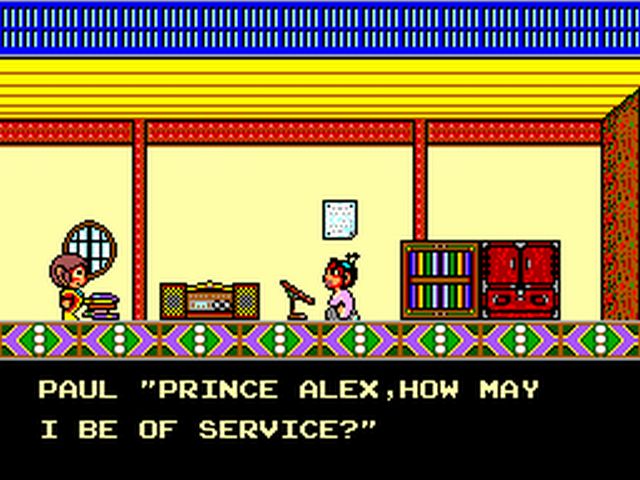 Pantallazo de Alex Kidd: High-Tech World para Sega Master System