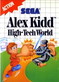 Caratula de Alex Kidd: High-Tech World para Sega Master System