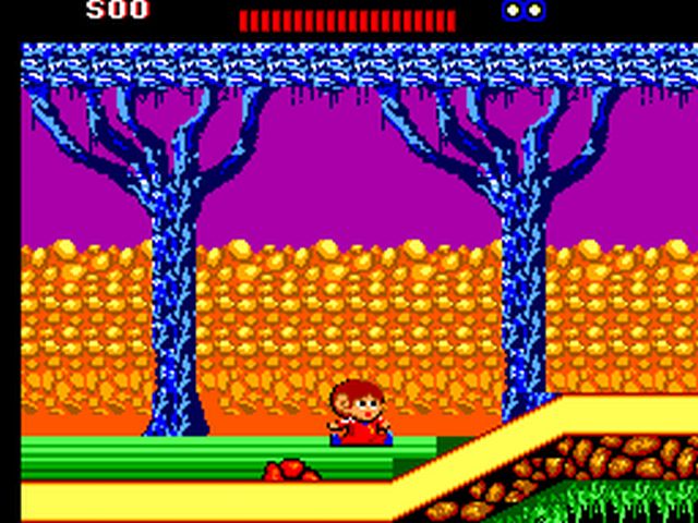 Pantallazo de Alex Kidd: The Lost Stars para Sega Master System