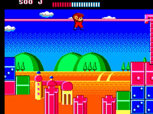 Pantallazo de Alex Kidd: The Lost Stars para Sega Master System
