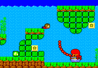 Pantallazo de Alex Kidd in Miracle World (Consola Virtual) para Wii