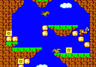 Pantallazo de Alex Kidd in Miracle World (Consola Virtual) para Wii