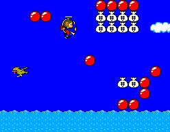 Pantallazo de Alex Kidd in Miracle World para Sega Master System
