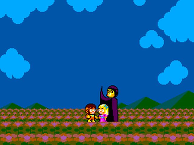 Pantallazo de Alex Kidd in Shinobi World para Sega Master System