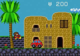 Pantallazo de Alex Kidd in the Enchanted Castle para Sega Megadrive