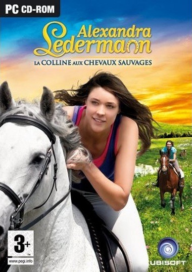 Caratula de Alexandra Ledermann: La Colline aux Chevaux Sauvages para PC