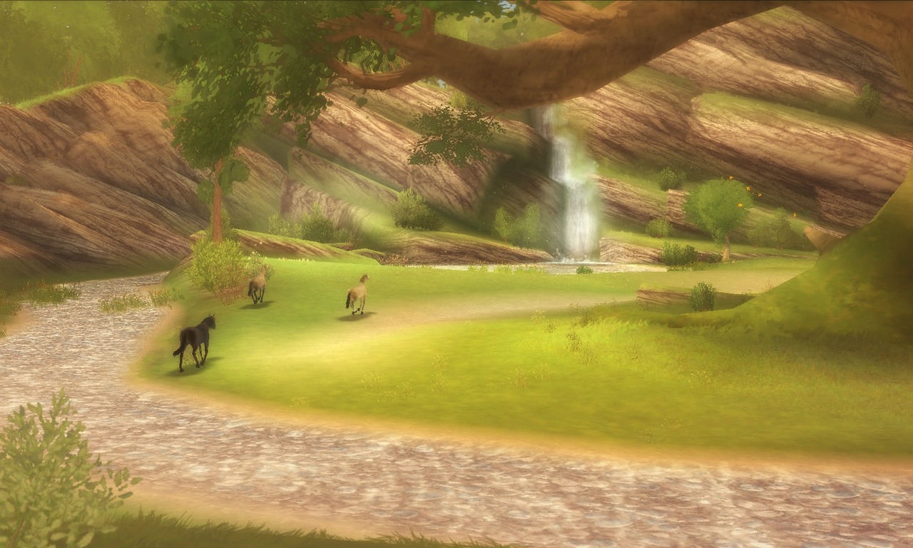 Pantallazo de Alexandra Ledermann: La Colline aux Chevaux Sauvages para Wii