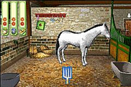 Pantallazo de Alexandra Ledermann : Aventures Au Galop para Game Boy Advance
