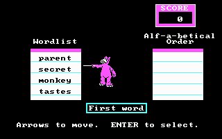 Pantallazo de Alf's World of Words para PC