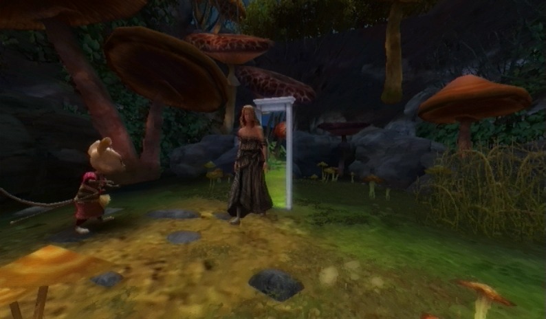 Pantallazo de Alicia En El PaÍs De Las Maravillas para Wii