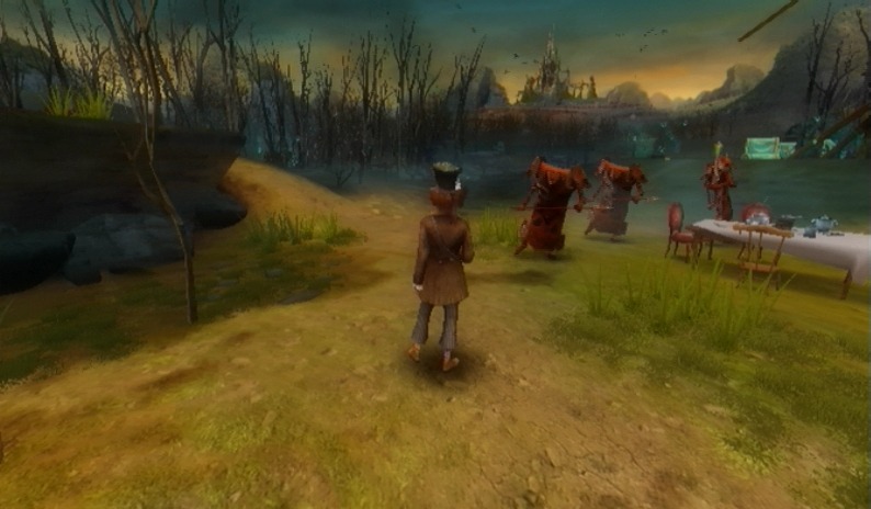 Pantallazo de Alicia En El PaÍs De Las Maravillas para Wii
