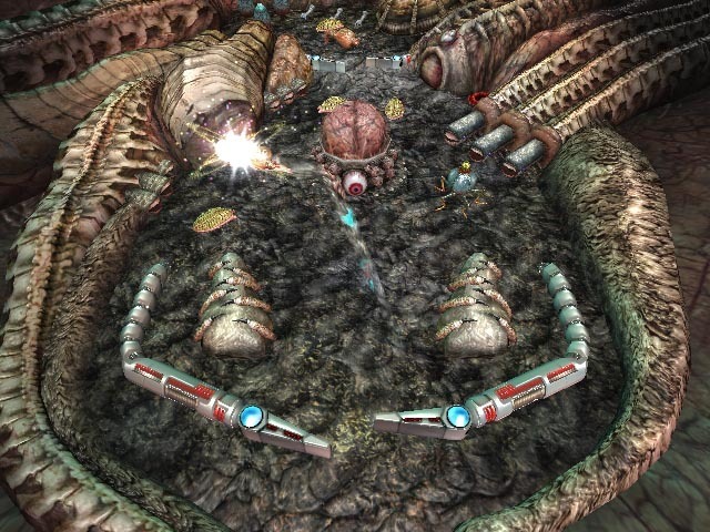 Pantallazo de Alien Crush Returns (Wii Ware) para Wii