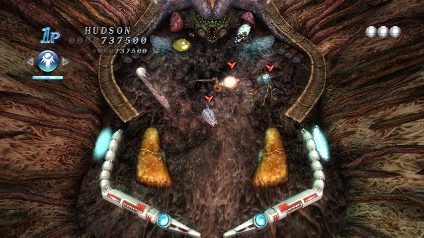 Pantallazo de Alien Crush Returns (Wii Ware) para Wii