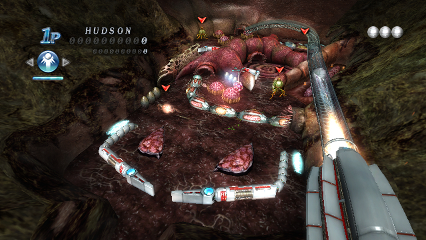 Pantallazo de Alien Crush Returns (Wii Ware) para Wii