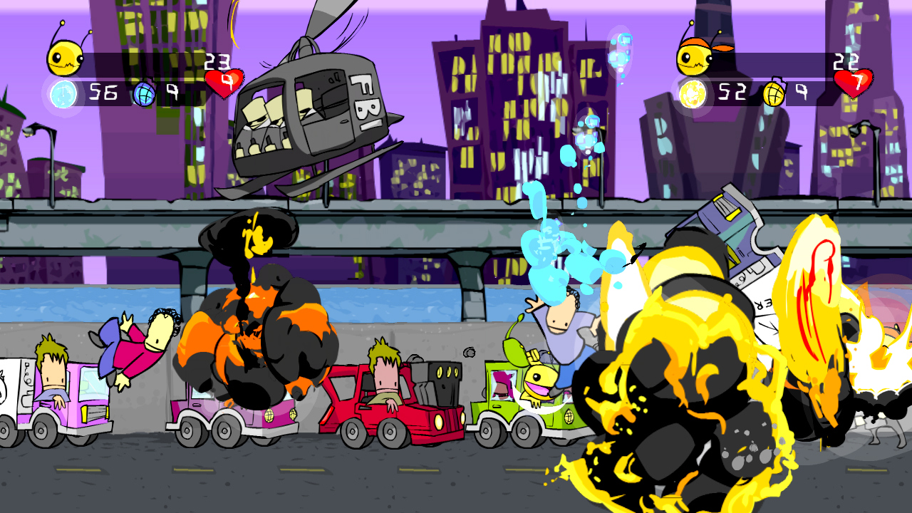 Pantallazo de Alien Hominid HD (Xbox Live Arcade) para Xbox 360