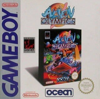 Caratula de Alien Olympics 2044 AD para Game Boy