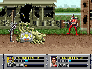Pantallazo de Alien Storm (Consola Virtual) para Wii