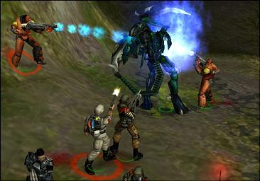 Pantallazo de Aliens Versus Predator: Extinction para PlayStation 2
