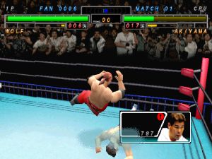Pantallazo de All Japan Pro Wrestling Featuring Virtua (Japonés) para Sega Saturn