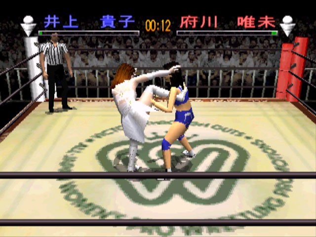 Pantallazo de All Japan Woman Pro Wrestling para PlayStation