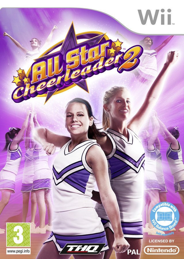 Caratula de All Star Cheerleader 2 para Wii