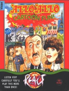 Caratula de Allo Allo! Cartoon Fun! para Amiga