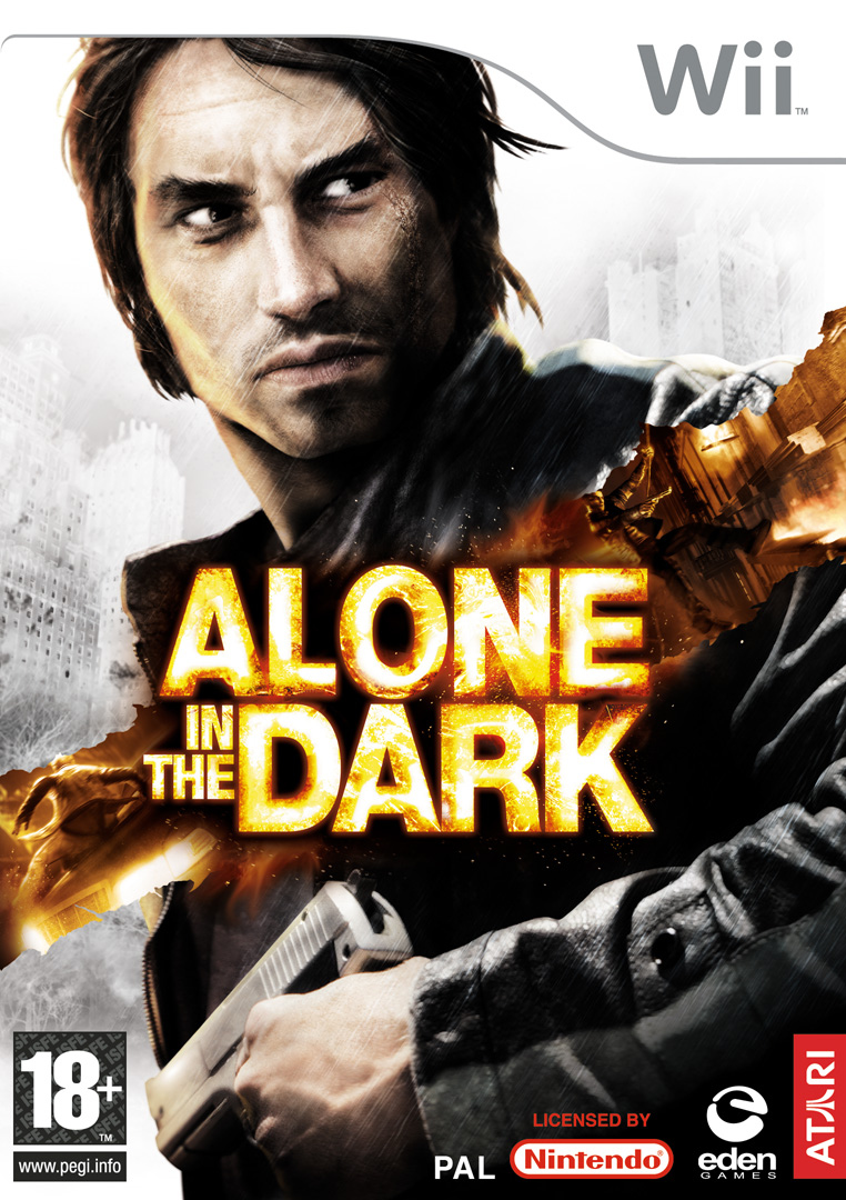 Caratula de Alone in the Dark (2008) para Wii