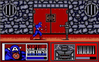 Pantallazo de Amazing Spider Man and Captain America in Dr. Doom's, The para Atari ST