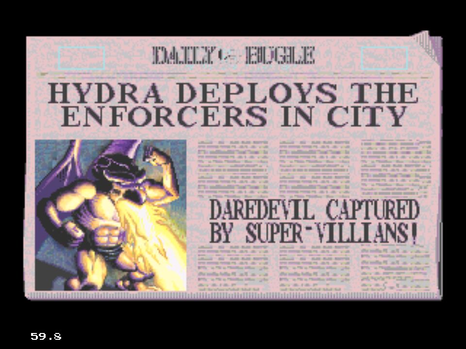 Pantallazo de Amazing Spider-Man, The: Web of Fire para Sega 32x