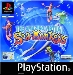 Caratula de Amazing Virtual Sea Monkeys, The para PlayStation