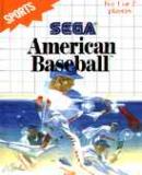 Caratula nº 93387 de American Baseball (137 x 197)