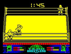 Pantallazo de American Tag Team Wrestling para Spectrum