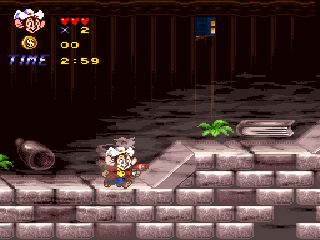 Pantallazo de American Tail: Fievel Goes West, An para Super Nintendo