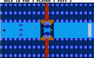 Pantallazo de Amy Putt Extra Courses 3 para Amiga