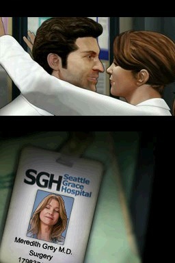 Pantallazo de Anatomia de Grey El Videojuego para Nintendo DS