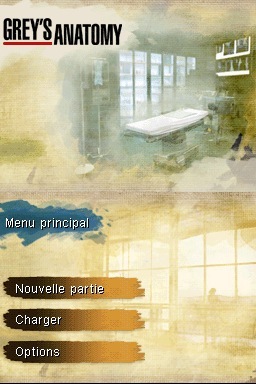 Pantallazo de Anatomia de Grey El Videojuego para Nintendo DS