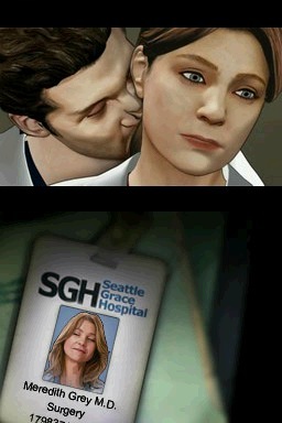 Pantallazo de Anatomia de Grey El Videojuego para Nintendo DS