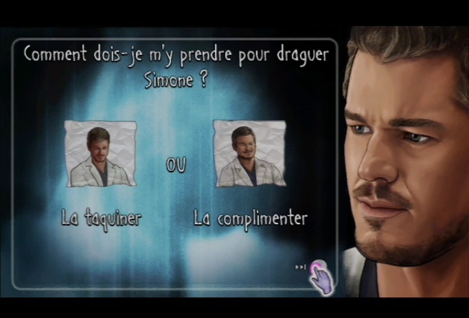 Pantallazo de Anatomia de Grey El Videojuego para Wii