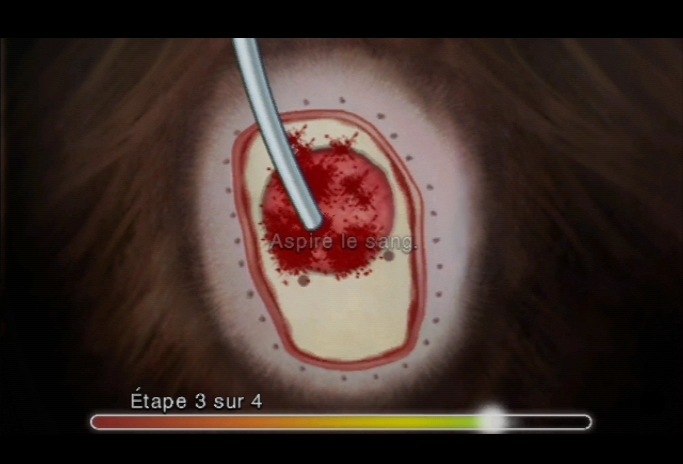 Pantallazo de Anatomia de Grey El Videojuego para Wii